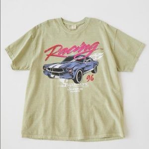 UO Oversized Graphic Racing Tee